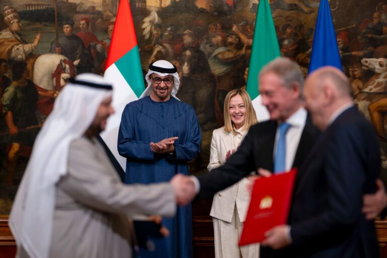 Italy and UAE Cement Strategic Partnership