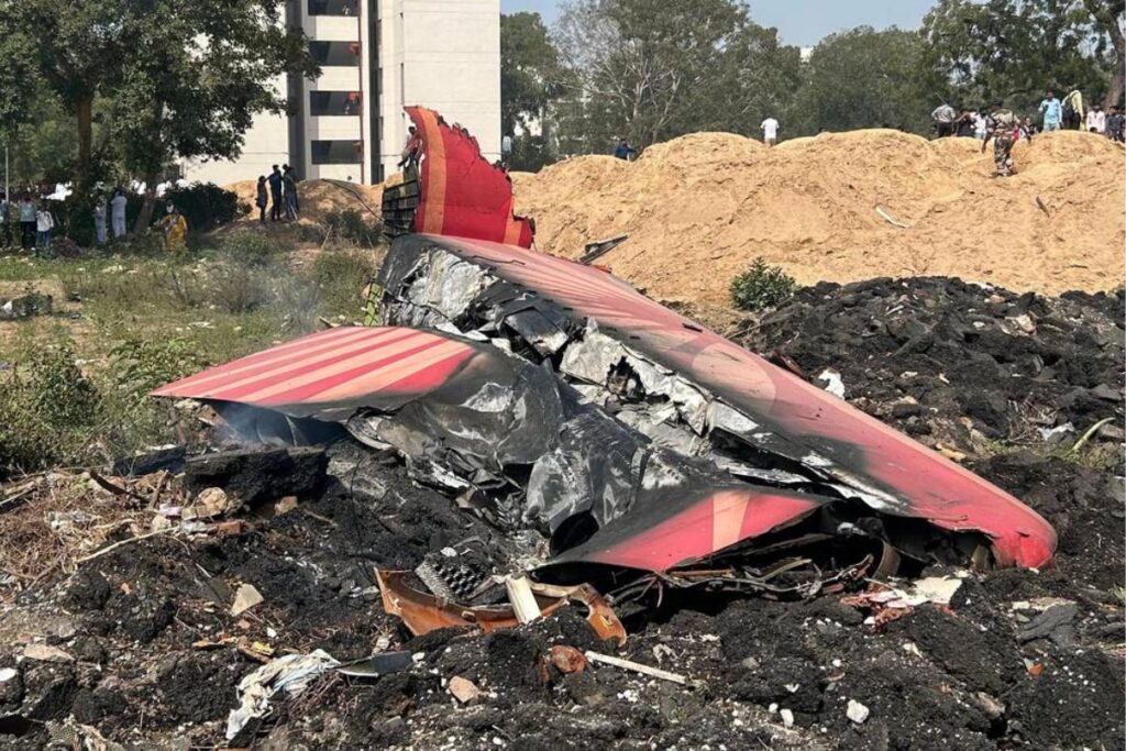 Ahmedabad Plane Crash: Air India Flight to London Crashes After Takeoff 1 Air India Ahmedabad Plane Crash