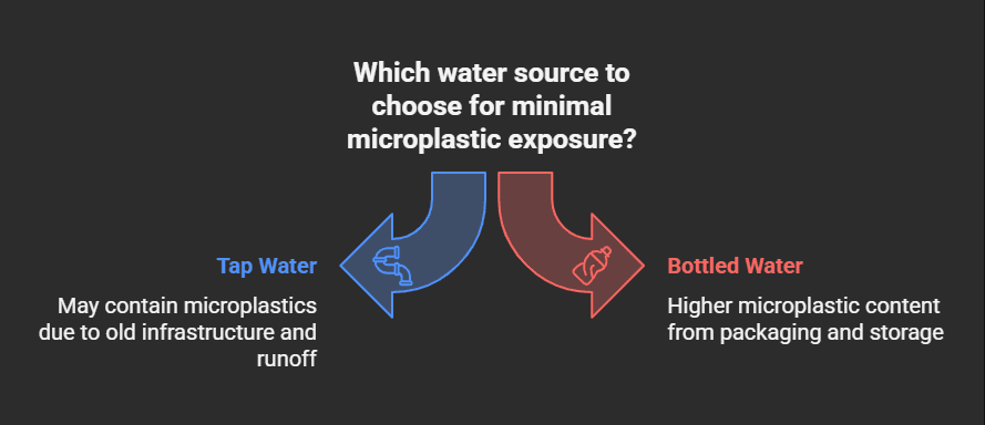 The Silent Threat of Microplastics: From Plate to Gut 1 Drinking Water (Bottled and Tap)