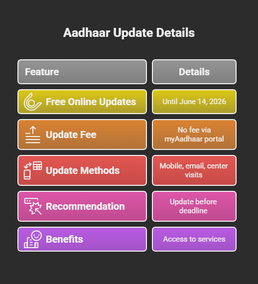 Aadhar Update Details