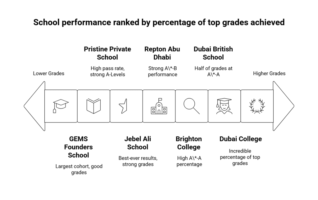 Top grades Achieved