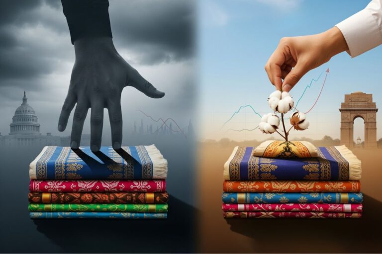 U.S. Tariffs Threaten Indian Textile Exports: