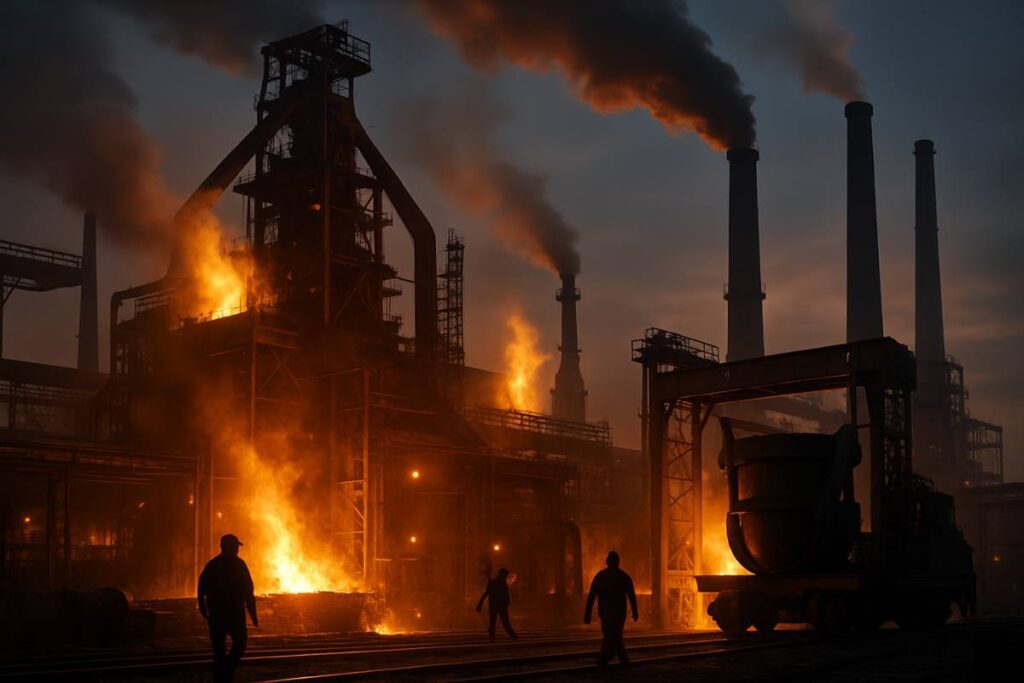 UK Government Takes Control of Steelworks After Collapse, 1,500 Jobs at Risk 1 The Anatomy of a Collapse