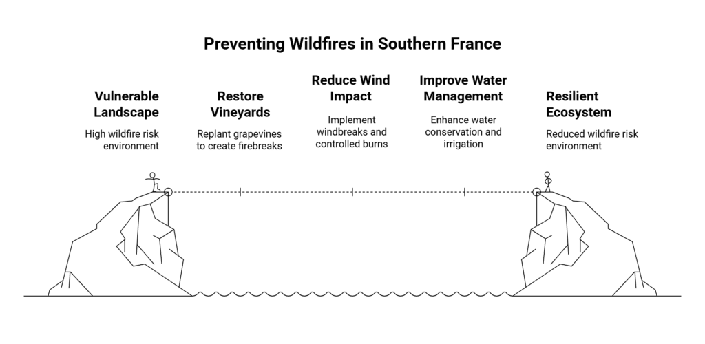 Wildfires in Southern France