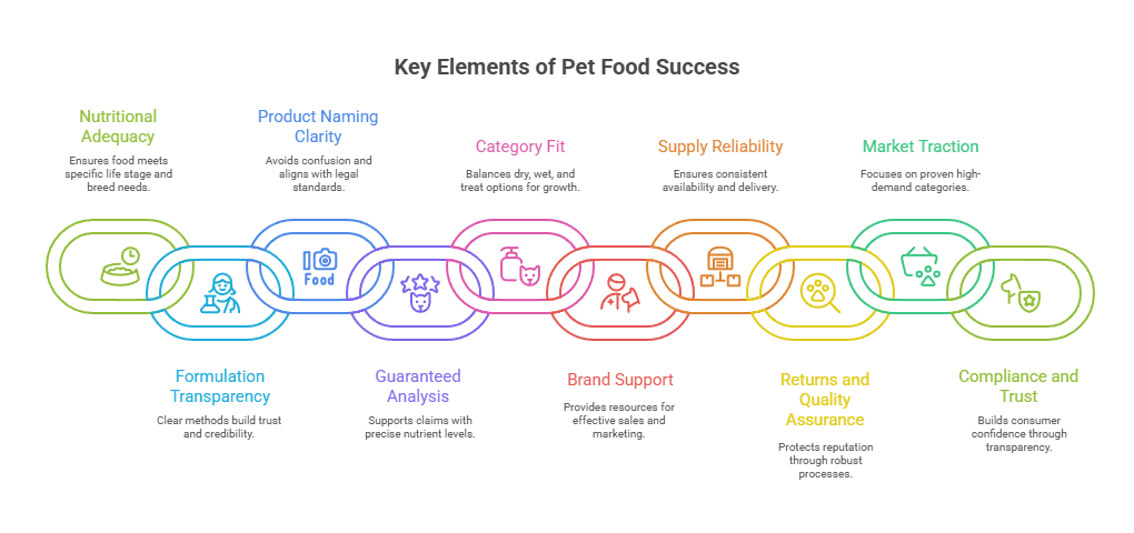 Key elements of pet food success
