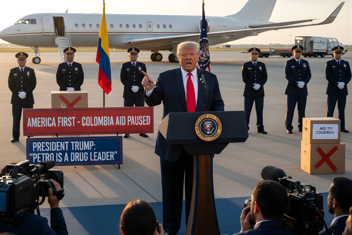 Trump Halts Aid to Colombia, Calls Petro "Drug Leader" 3 Trump Halts Aid to Colombia