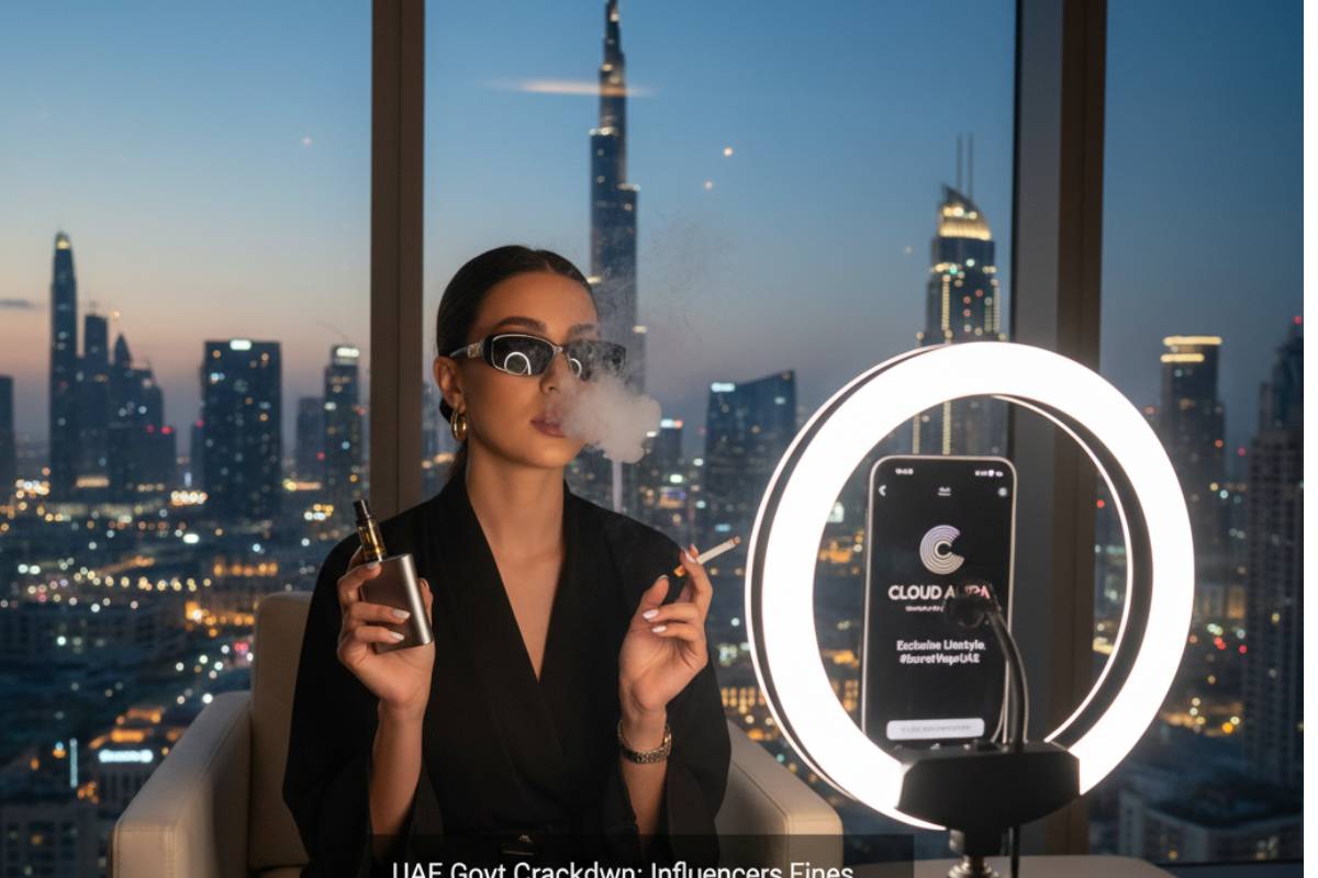 UAE Warns Influencers About Secret Vaping and Smoking Ads 4 Vaping and Smoking